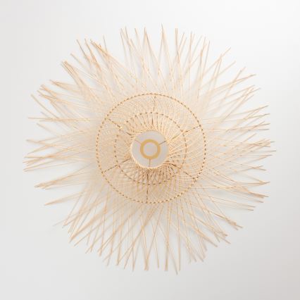 Brilagi - Lampadario LED sospeso a cavo CERIA BOHO 1xE27/40W/230V Ø 70 cm in bambù