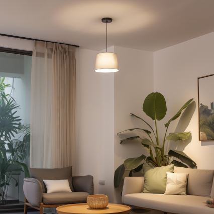 Brilagi - Lampadario LED sospeso con cavo CERIA 1xE27/40W/230V Ø 30 cm grigio