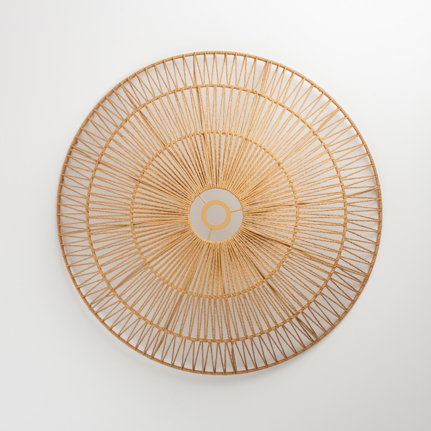 Brilagi - Lampadario LED sospeso con cavo CERIA BOHO 1xE27/40W/230V Ø 70 cm marrone