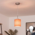 Brilagi - Lampadario LED sospeso su cavo NUBILA 1xE27/60W/230V Ø 14 cm arancione