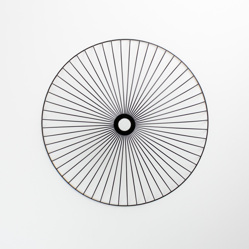 Brilagi - Lampadario LED su cavo CERIA WIRE 1xE27/40W/230V Ø 60 cm nero