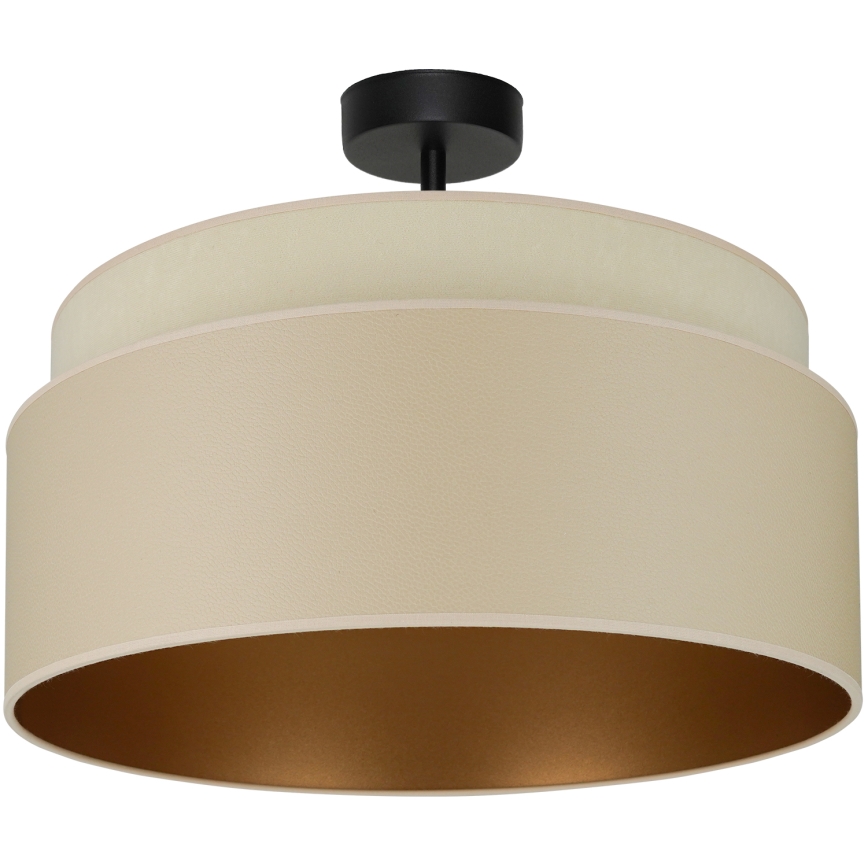 Brilagi - Plafoniera OREGON VEGE 1xE27/15W/230V diam. 45 cm beige
