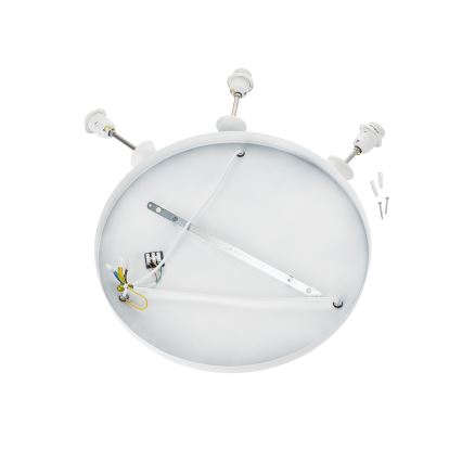 Brilagi - Lampadario sospeso a cavo WABI SABI 3xE27/40W/230V Ø 82 cm bianco
