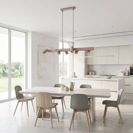 BRILAGI - Lampadario sospeso con cavo SELE 6xGU10/30W/230V beige