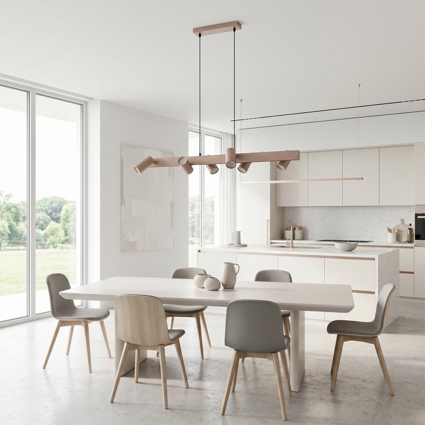 BRILAGI - Lampadario sospeso con cavo SELE 6xGU10/30W/230V beige