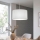 Brilagi - Lampadario sospeso con cavo SIRIJA MODERN 1xE27/60W/230V Ø 35 cm bianco