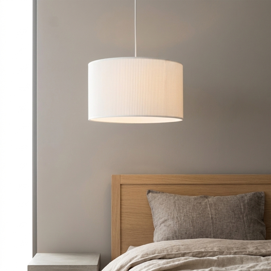 Brilagi - Lampadario sospeso con cavo SIRIJA MODERN 1xE27/60W/230V Ø 35 cm bianco
