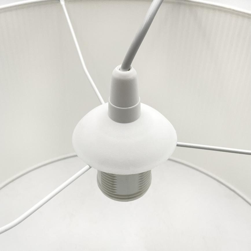 Brilagi - Lampadario sospeso con cavo SIRIJA MODERN 1xE27/60W/230V Ø 35 cm bianco