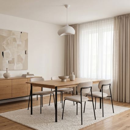 Brilagi - Lampadario sospeso con cavo WABI SABI 1xE27/40W/230V Ø 32 cm bianco