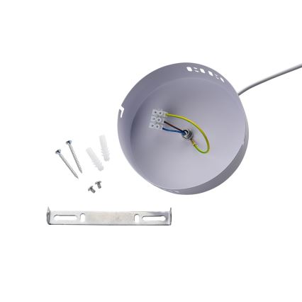 Brilagi - Lampadario sospeso con cavo WABI SABI 1xE27/40W/230V Ø 35 cm grigio