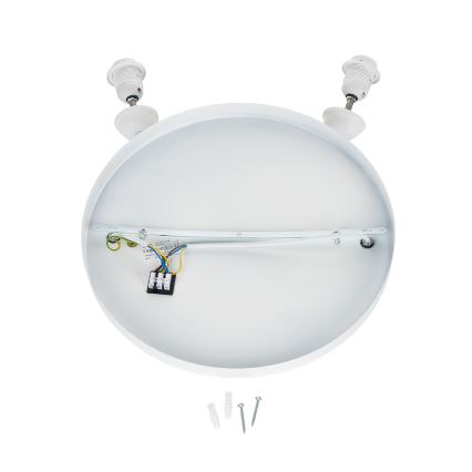 Brilagi - Lampadario sospeso con cavo WABI SABI 2xE27/40W/230V Ø 70 cm bianco