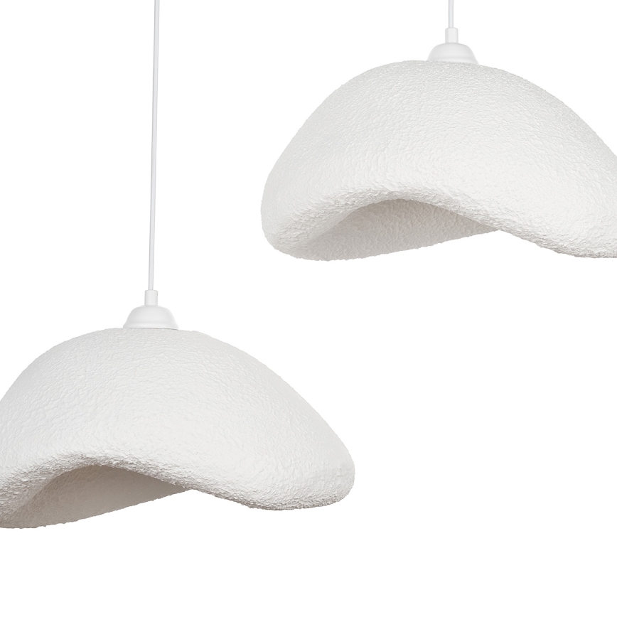 Brilagi - Lampadario sospeso con cavo WABI SABI 2xE27/40W/230V Ø 74 cm bianco