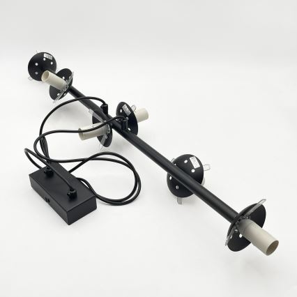 Brilagi - Lampadario sospeso MALONY 6xE14/20W/230V nero
