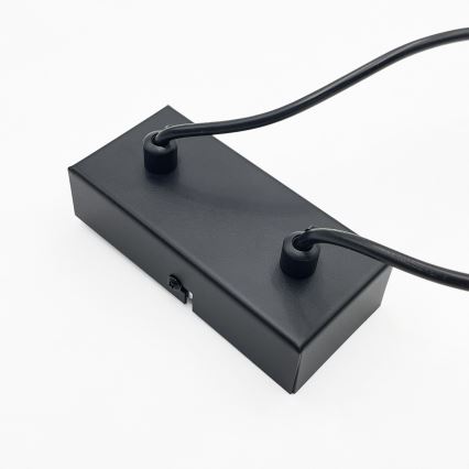 Brilagi - Lampadario sospeso MALONY 6xE14/20W/230V nero