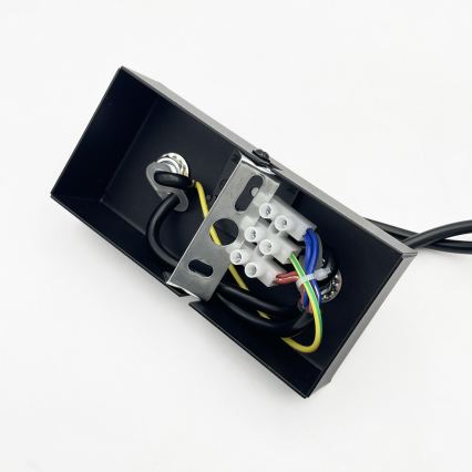 Brilagi - Lampadario sospeso MALONY 6xE14/20W/230V nero