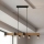 Brilagi - Lampadario sospeso SELE su cavo 6xGU10/30W/230V nero/finitura rovere