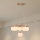 Brilagi - Lampadario sospeso su cavo VISBY WOOD 6xE27/60W/230V Ø 58 cm, in legno