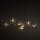 Brilagi - Lampadario sospeso su cavo VULCANO 7xG9/8W/230V beige/fumé beige