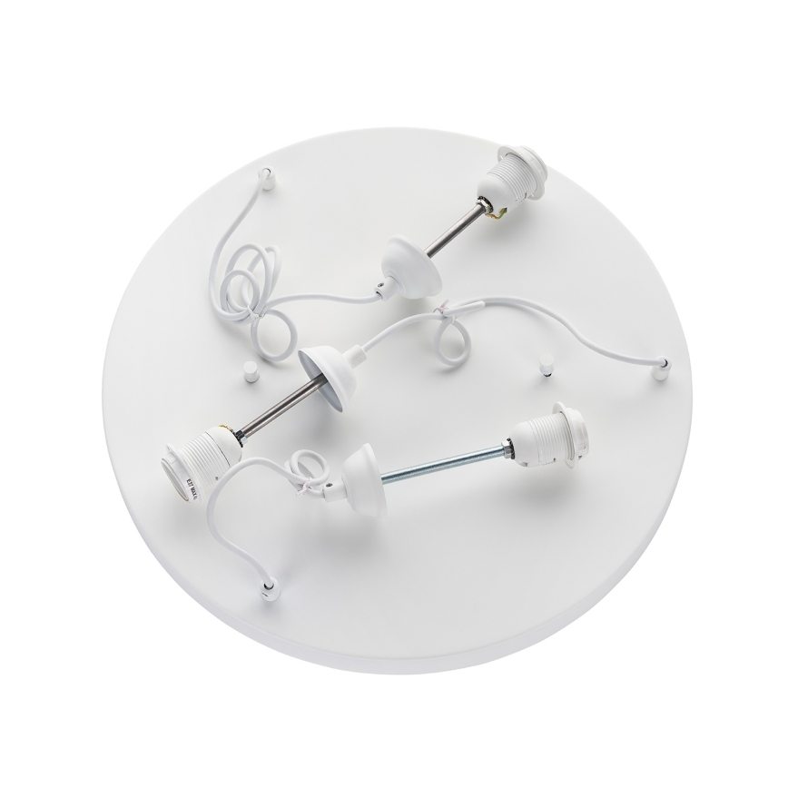 Brilagi - Lampadario sospeso su cavo WABI SABI 3xE27/40W/230V Ø 82 cm bianco