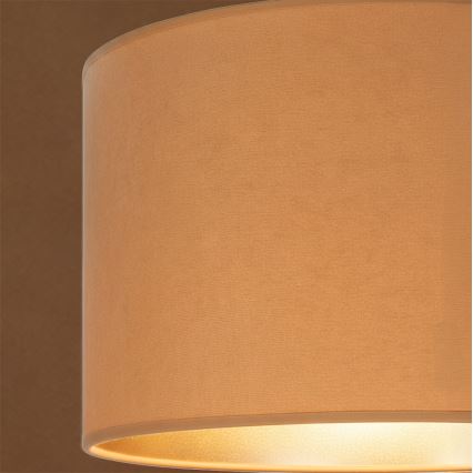 Brilagi - Lampadario sospeso VELVET con cavo 1xE27/60W/230V Ø 40 cm beige/oro