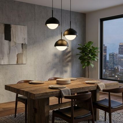 BRILAGI - Lampadario su cavo COSMO 3xE27/60W/230V nero