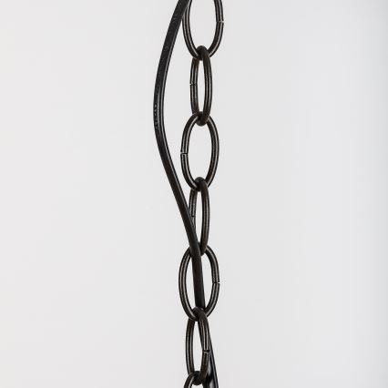 Brilagi - Lampadario Tiffany in vetro colorato a sospensione con catena LUISA 2xE27/60W/230V