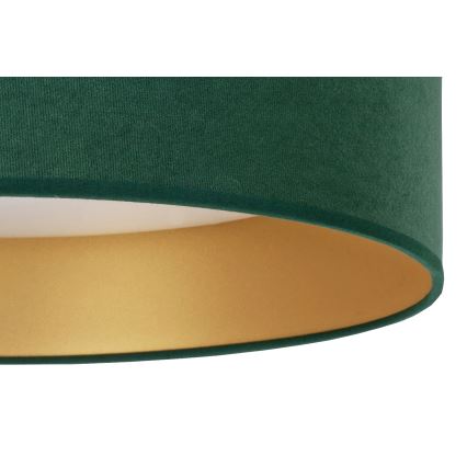 Brilagi - Plafonnier à intensité variable VELVET SMART LED/36W/230V d. 55 cm 2700-6500K Wi-Fi Tuya vert/doré + Télécommande