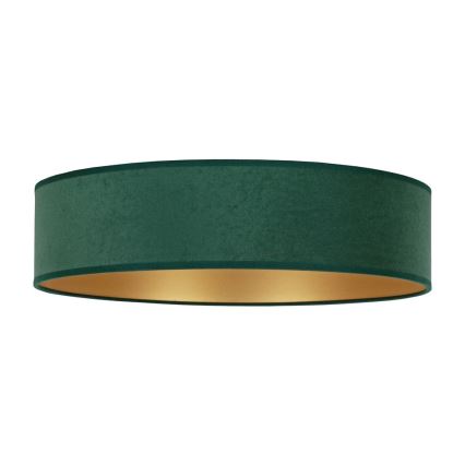 Brilagi - Plafonnier à intensité variable VELVET SMART LED/36W/230V d. 55 cm 2700-6500K Wi-Fi Tuya vert/doré + Télécommande