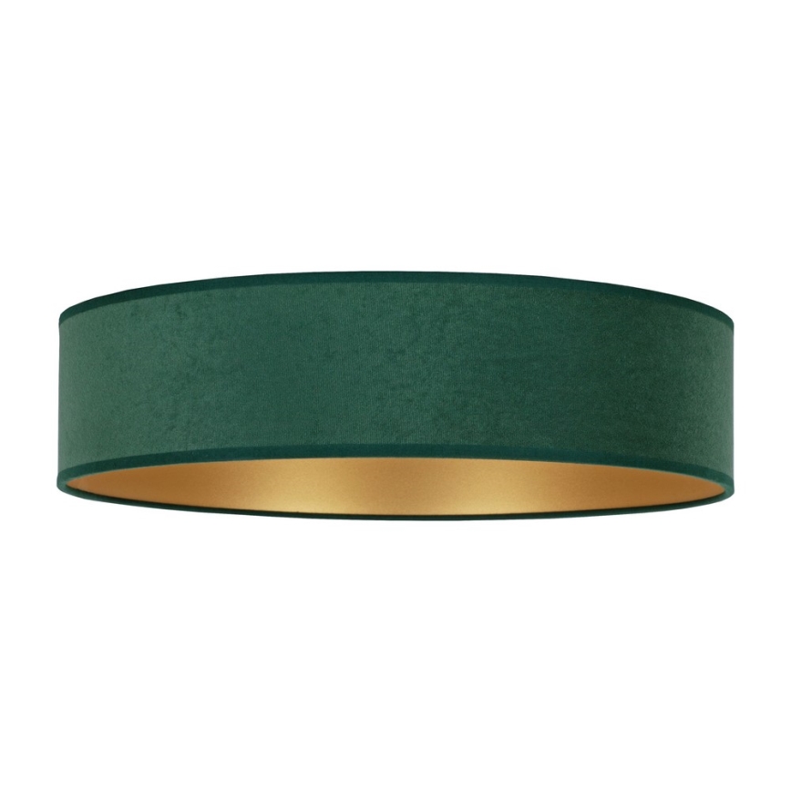 Brilagi - Plafonnier à intensité variable VELVET SMART LED/36W/230V d. 55 cm 2700-6500K Wi-Fi Tuya vert/doré + Télécommande