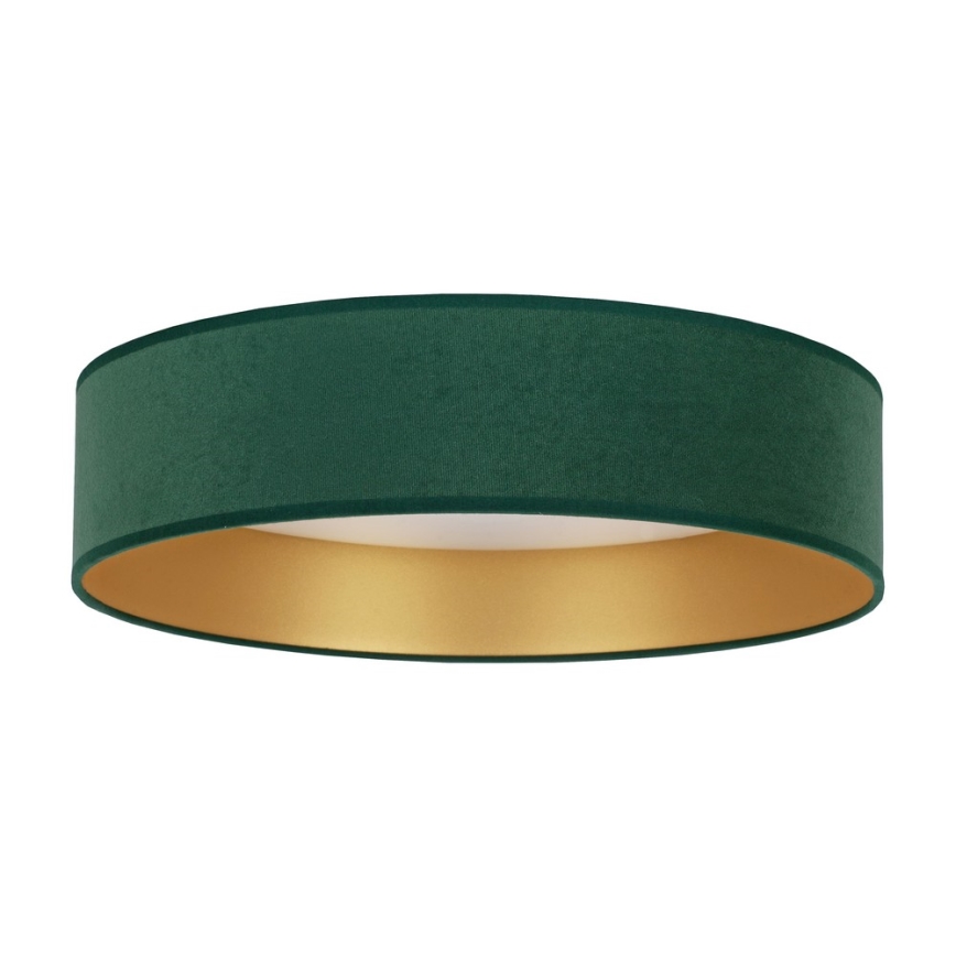 Brilagi - Plafonnier à intensité variable VELVET SMART LED/36W/230V d. 55 cm 2700-6500K Wi-Fi Tuya vert/doré + Télécommande