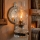 Brilagi - Lampe à pétrole MERLIN avec miroir, finition chrome noir