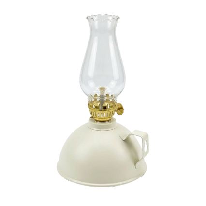 BRILAGI - Lampe à pétrole MERLIN blanche