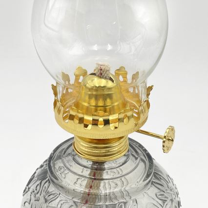 Brilagi - Lampe à pétrole MERLIN fumée/grise