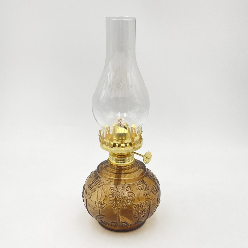 Brilagi - Lampe à pétrole MERLIN orange