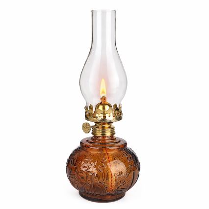 Brilagi - Lampe à pétrole MERLIN orange