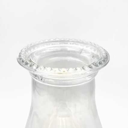 Brilagi - Lampe à pétrole MERLIN rouge