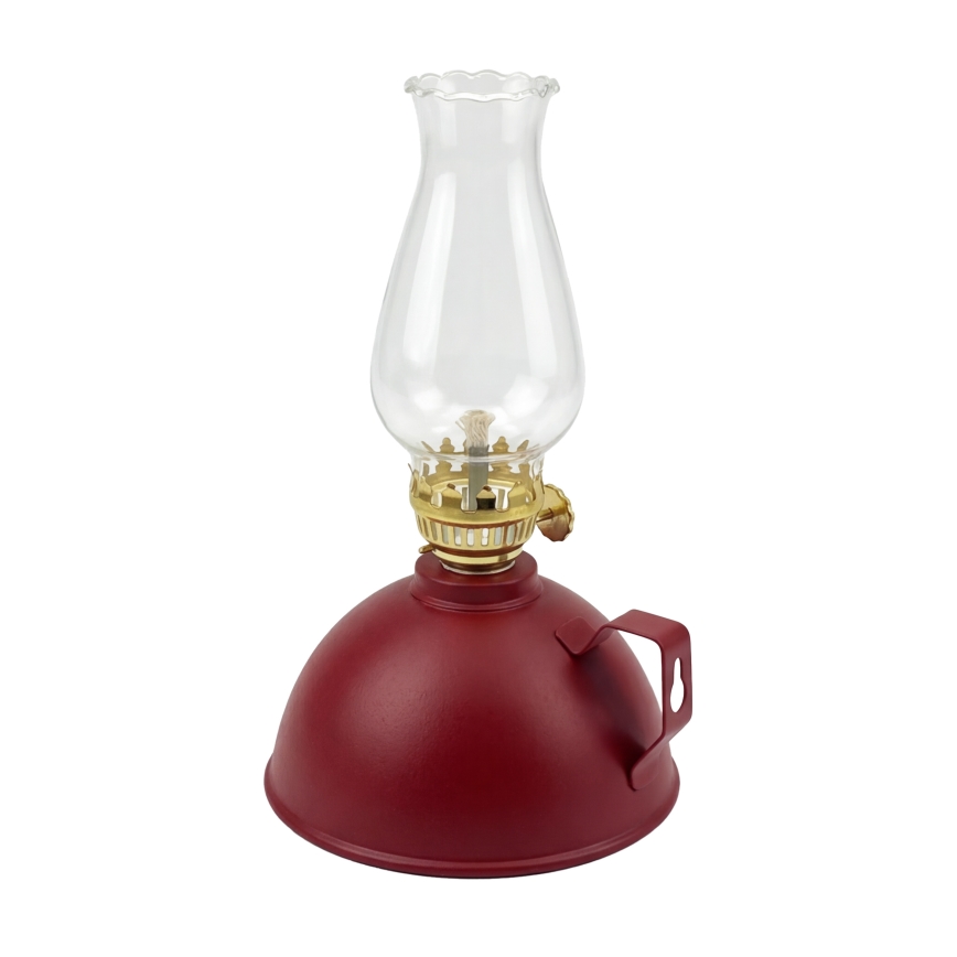Brilagi - Lampe à pétrole MERLIN rouge