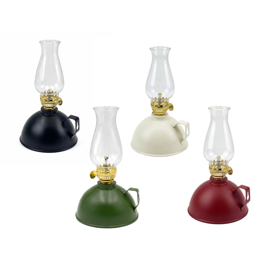 Brilagi - Lampe à pétrole MERLIN rouge