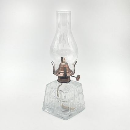 BRILAGI - Lampe à pétrole MERLIN transparente/bronze/patinée
