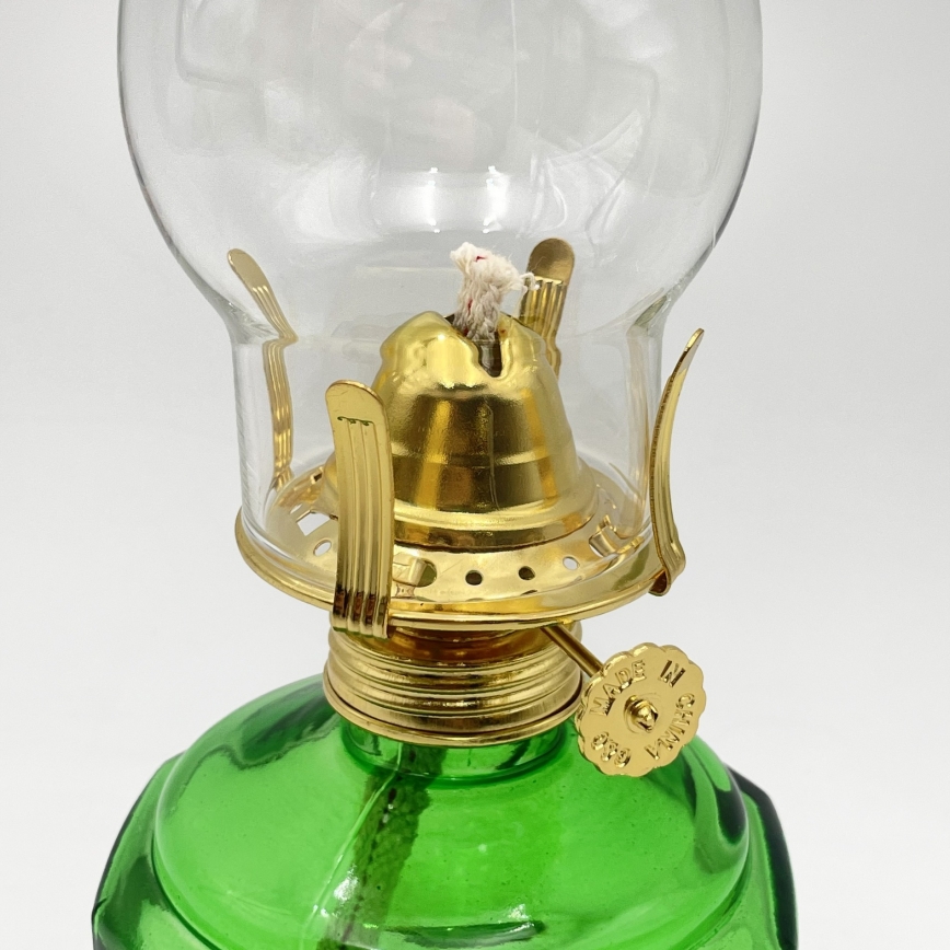 Brilagi - Lampe à pétrole MERLIN verte