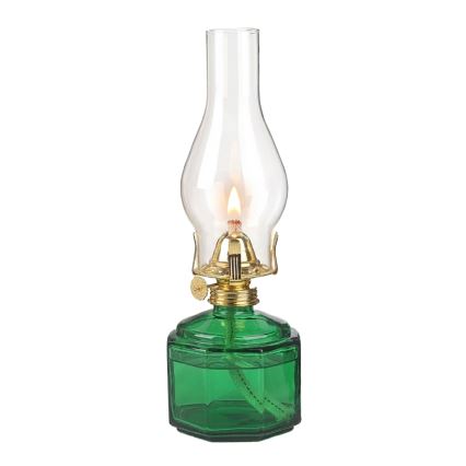Brilagi - Lampe à pétrole MERLIN verte