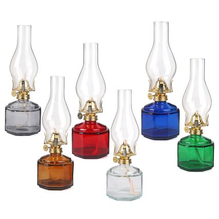 Brilagi - Lampe à pétrole MERLIN verte