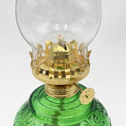 Brilagi - Lampe à pétrole MERLIN verte