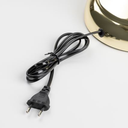 Brilagi - Lampe de bureau BANK OFFICE 1xE27/60W/230V dorée/blanche