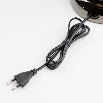 Brilagi - Lampe de bureau BANK OFFICE 1xE27/60W/230V noire/argentée/verte
