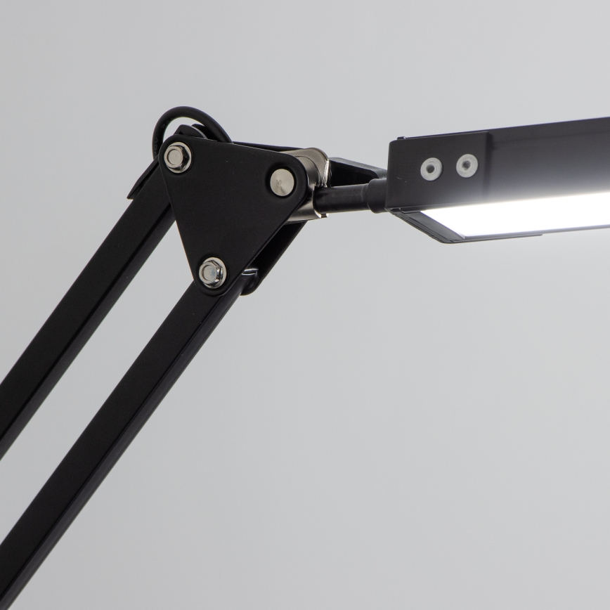 Brilagi - Lampe de bureau LED dimmable 2 en 1 USB VARIO LED/14W/5V 3000-6000K noir