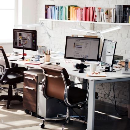 Brilagi - Lampe de table flexible à intensité variable VARIO LED/15W/230V 3000-6000K blanc