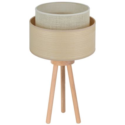 Brilagi - Lampe de table ARIZONA BOHO 1xE27/15W/230V beige