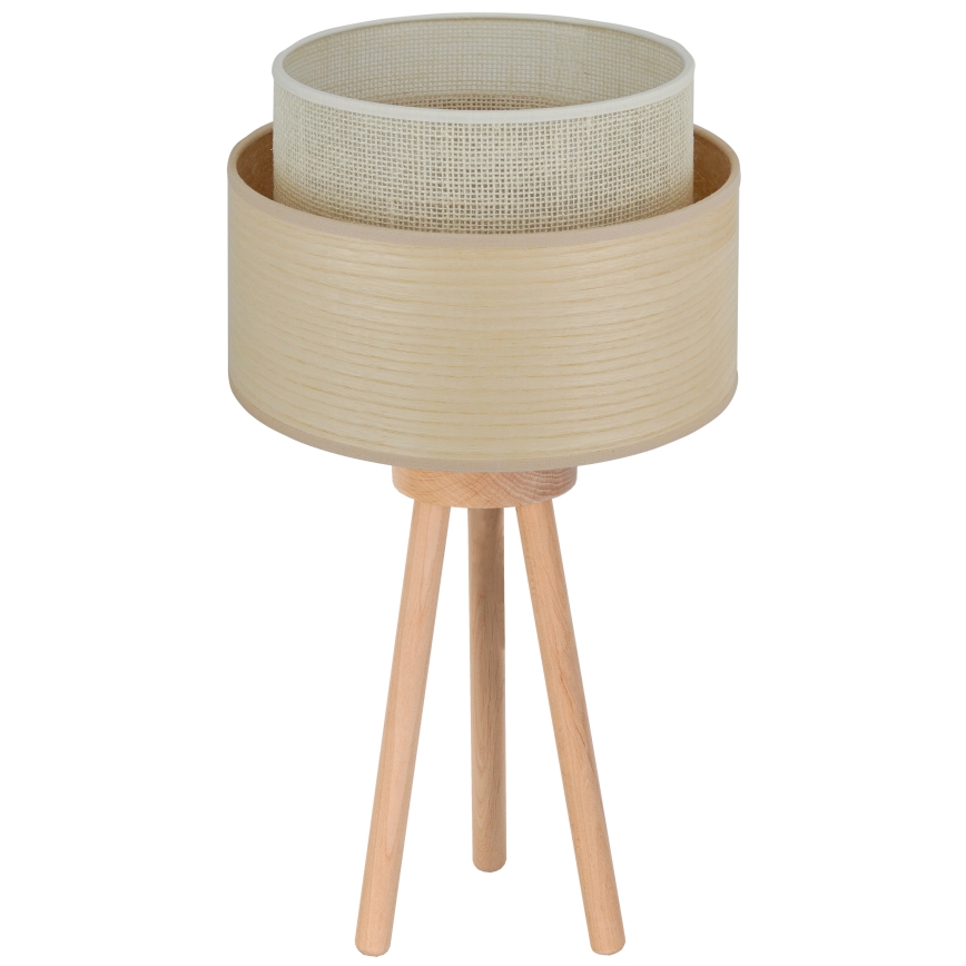 Brilagi - Lampe de table ARIZONA BOHO 1xE27/15W/230V beige