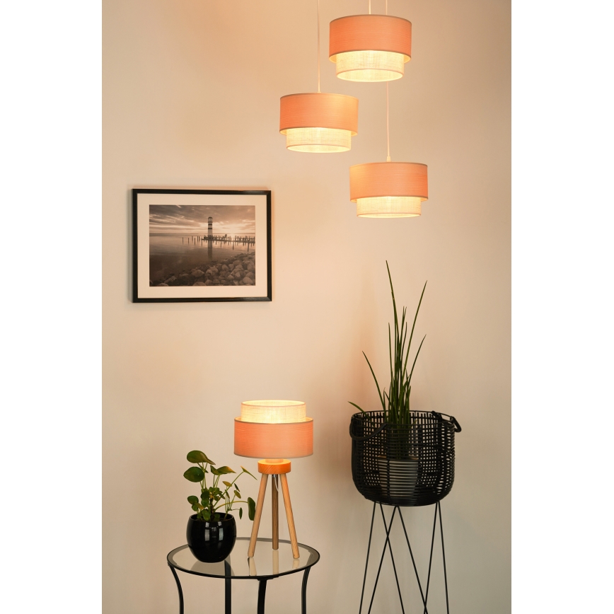 Brilagi - Lampe de table ARIZONA BOHO 1xE27/15W/230V beige
